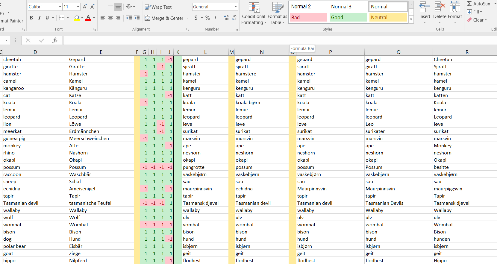 Excel Sheet Screenshot