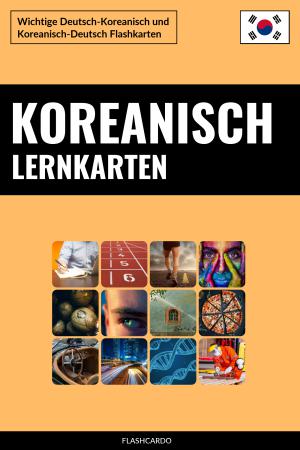 Druckbare Koreanische Karteikarten