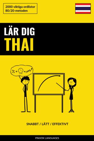 Lär dig Thai - Snabbt / Lätt / Effektivt