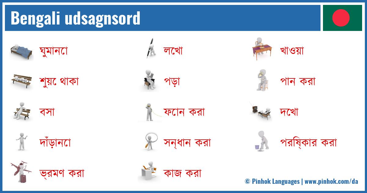 Bengali udsagnsord