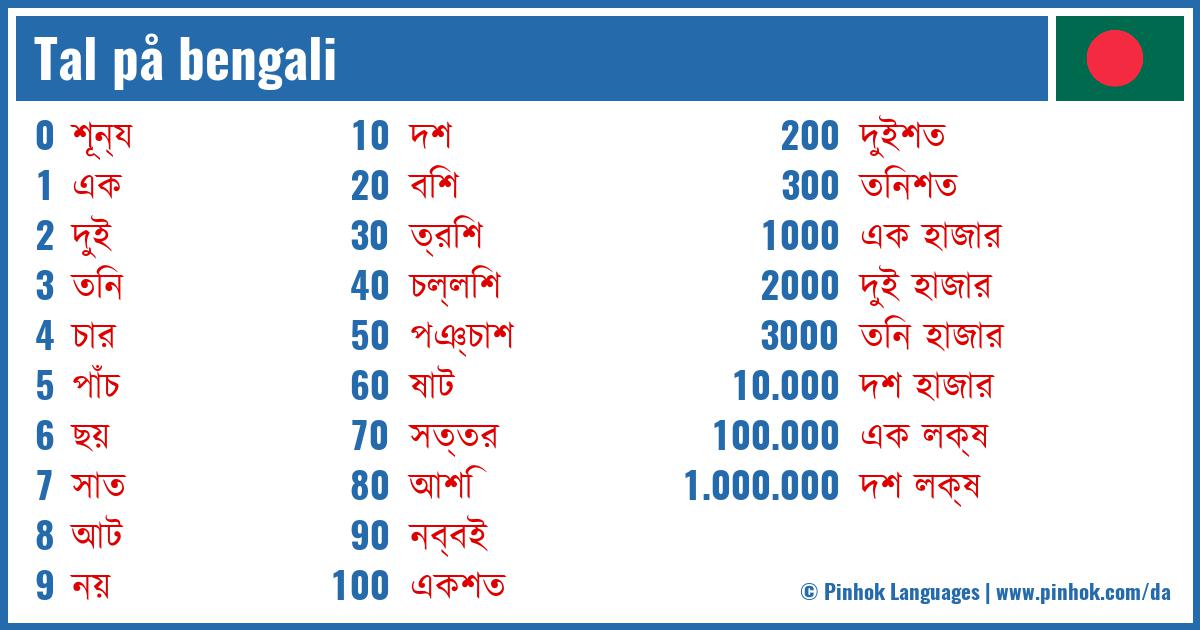 Tal på bengali
