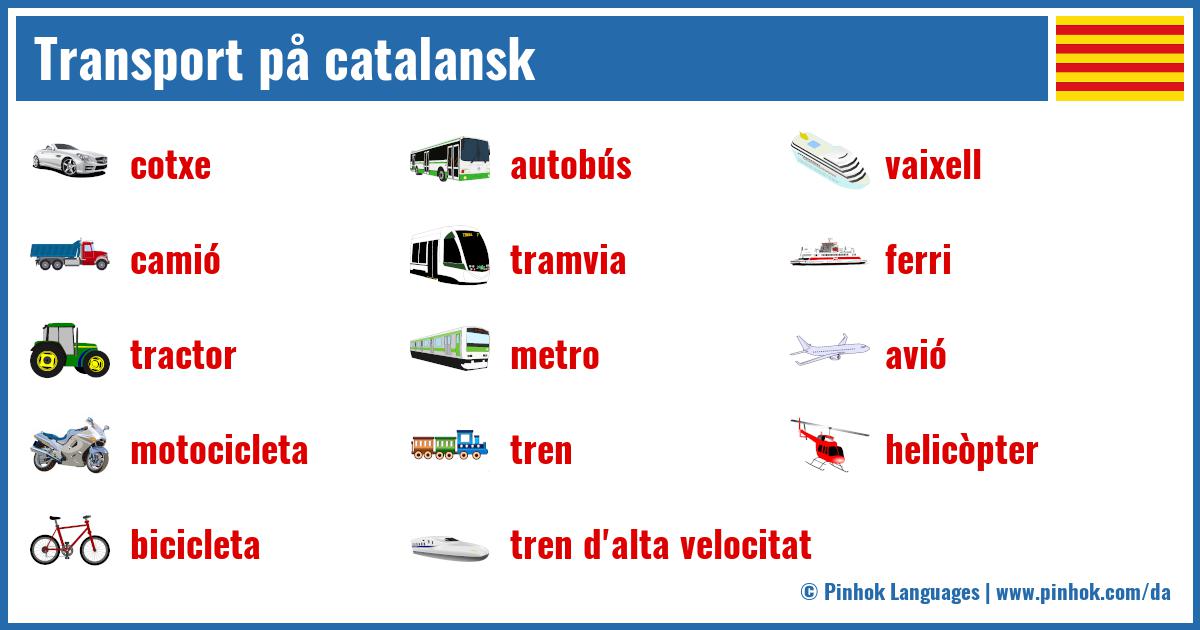 Transport på catalansk