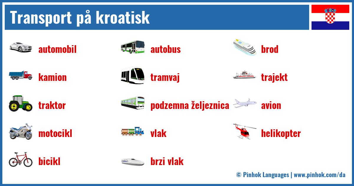 Transport på kroatisk