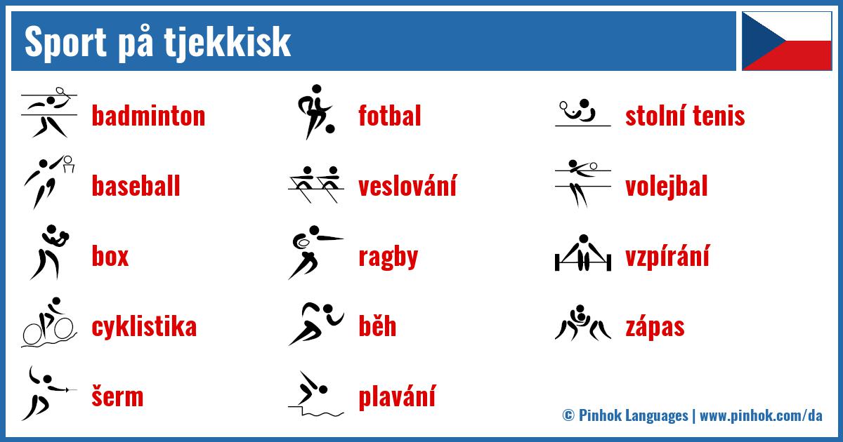 Sport på tjekkisk