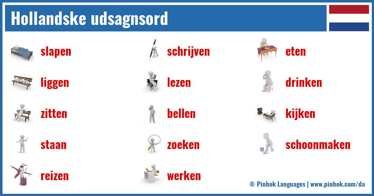 Hollandske udsagnsord