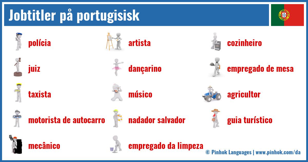 Jobtitler på portugisisk