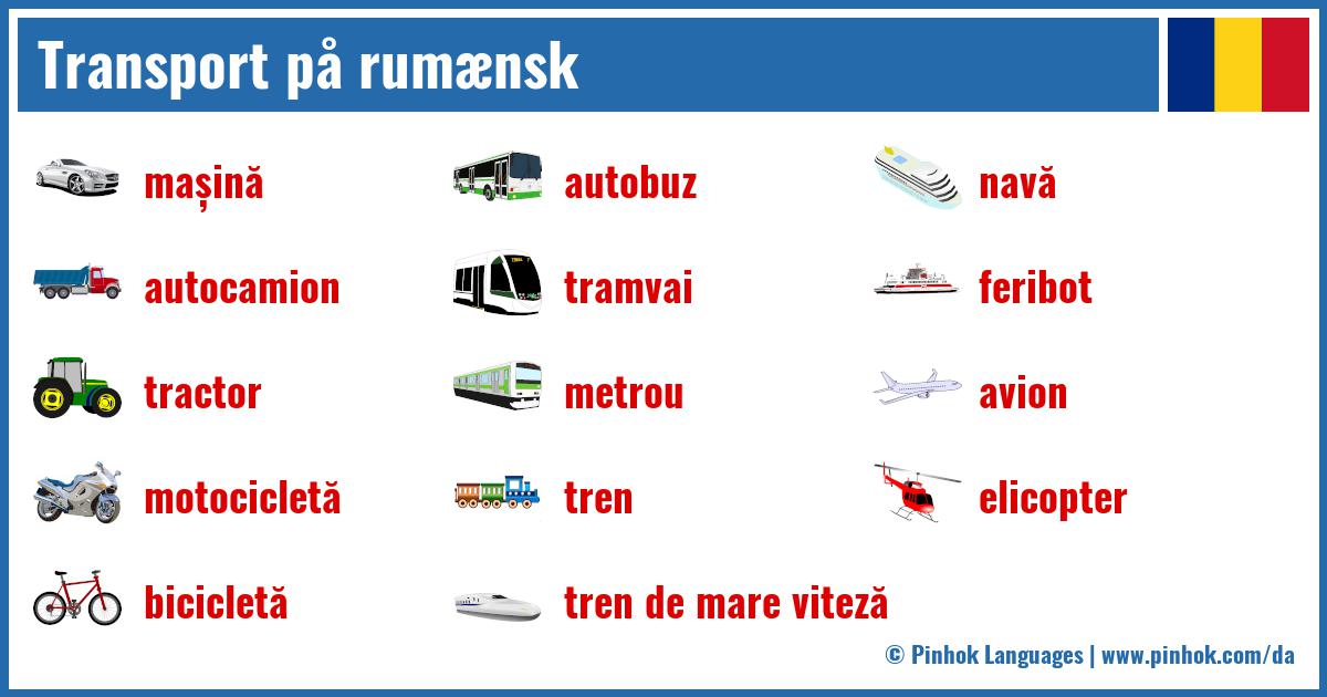 Transport på rumænsk