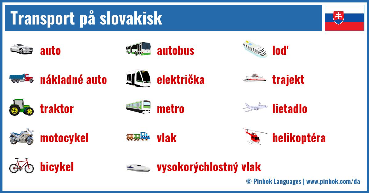 Transport på slovakisk