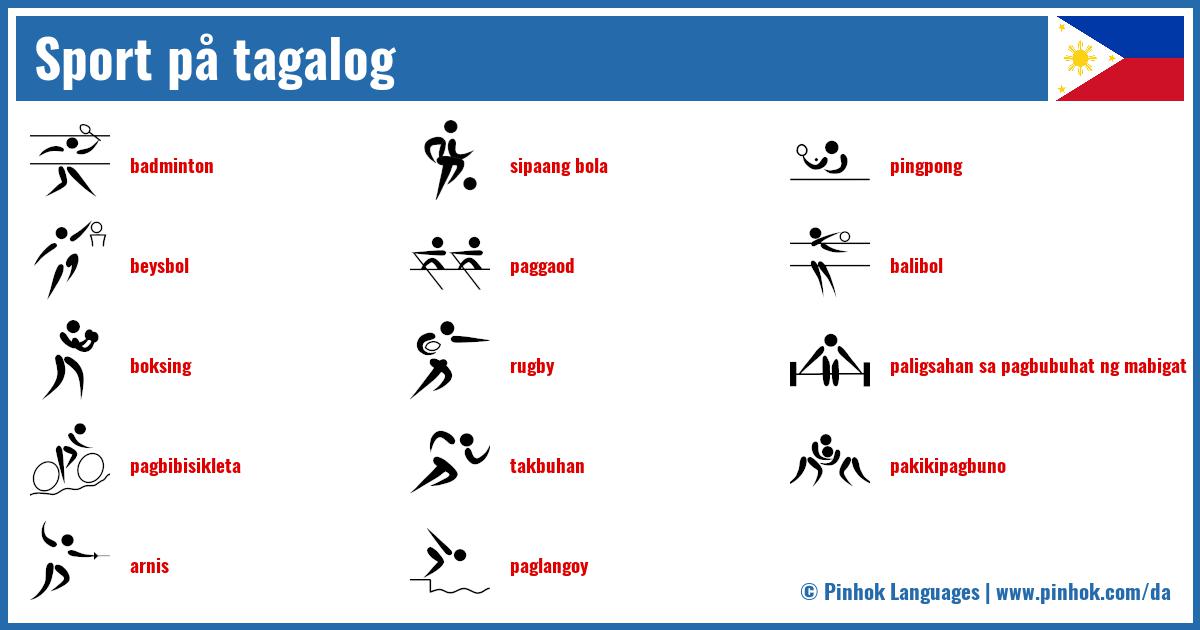Sport på tagalog