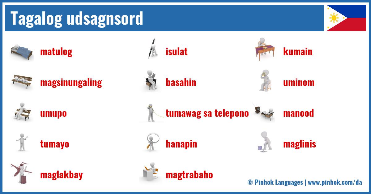 Tagalog udsagnsord