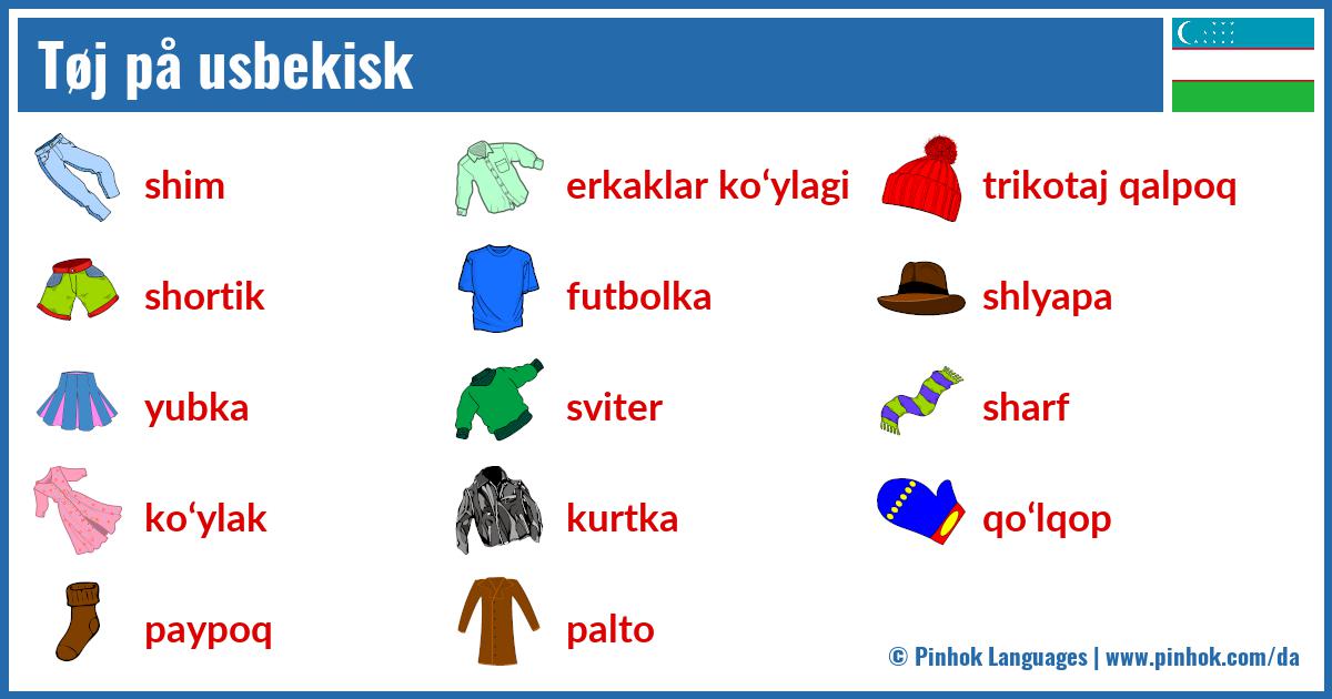 Tøj på usbekisk