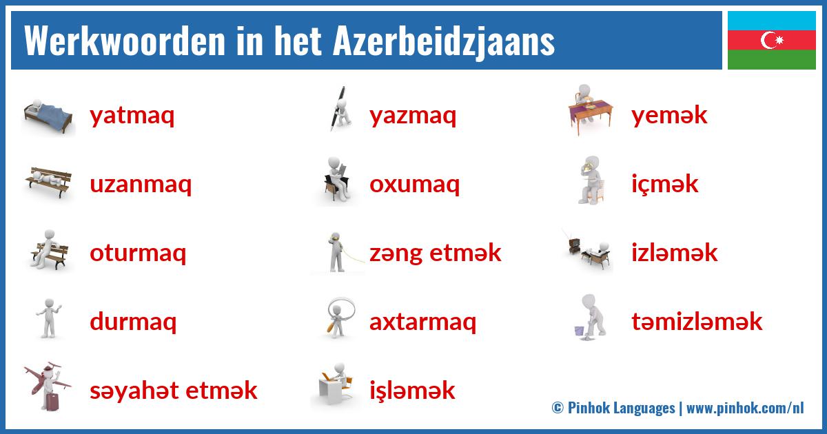 Werkwoorden in het Azerbeidzjaans