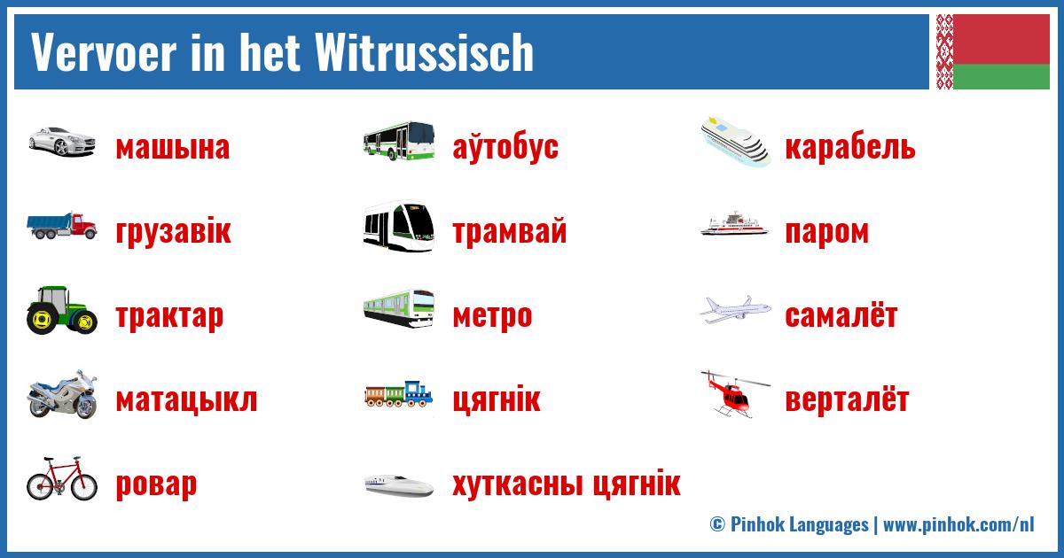 Vervoer in het Witrussisch
