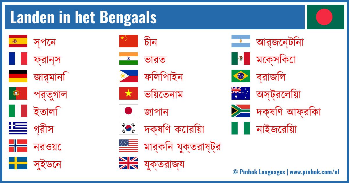 Landen in het Bengaals
