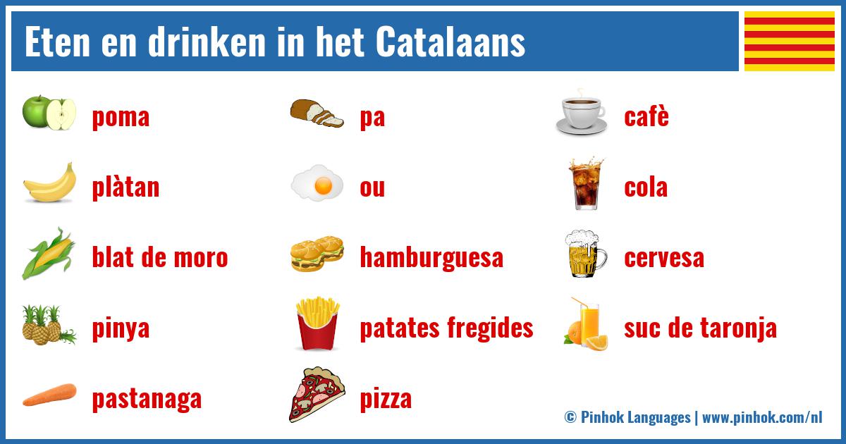 Eten en drinken in het Catalaans