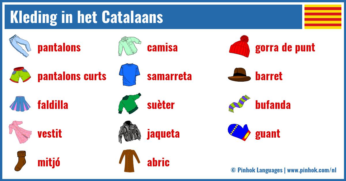 Kleding in het Catalaans