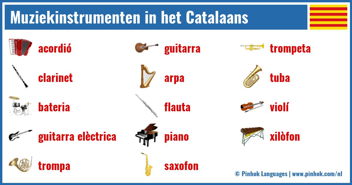 Muziekinstrumenten in het Catalaans