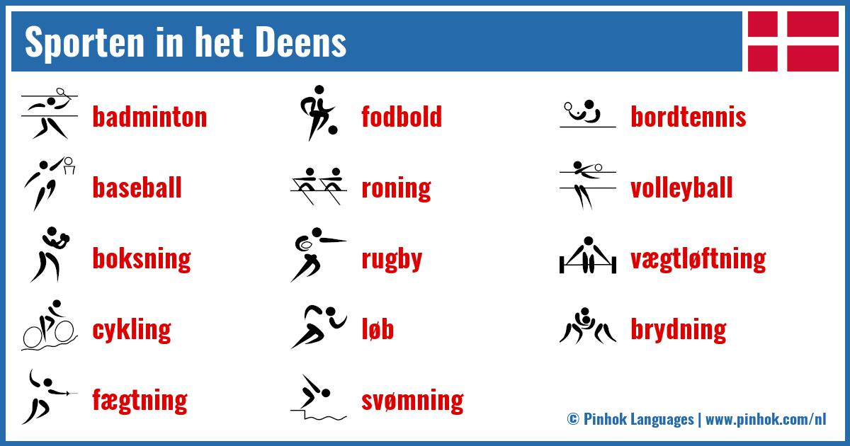 Sporten in het Deens