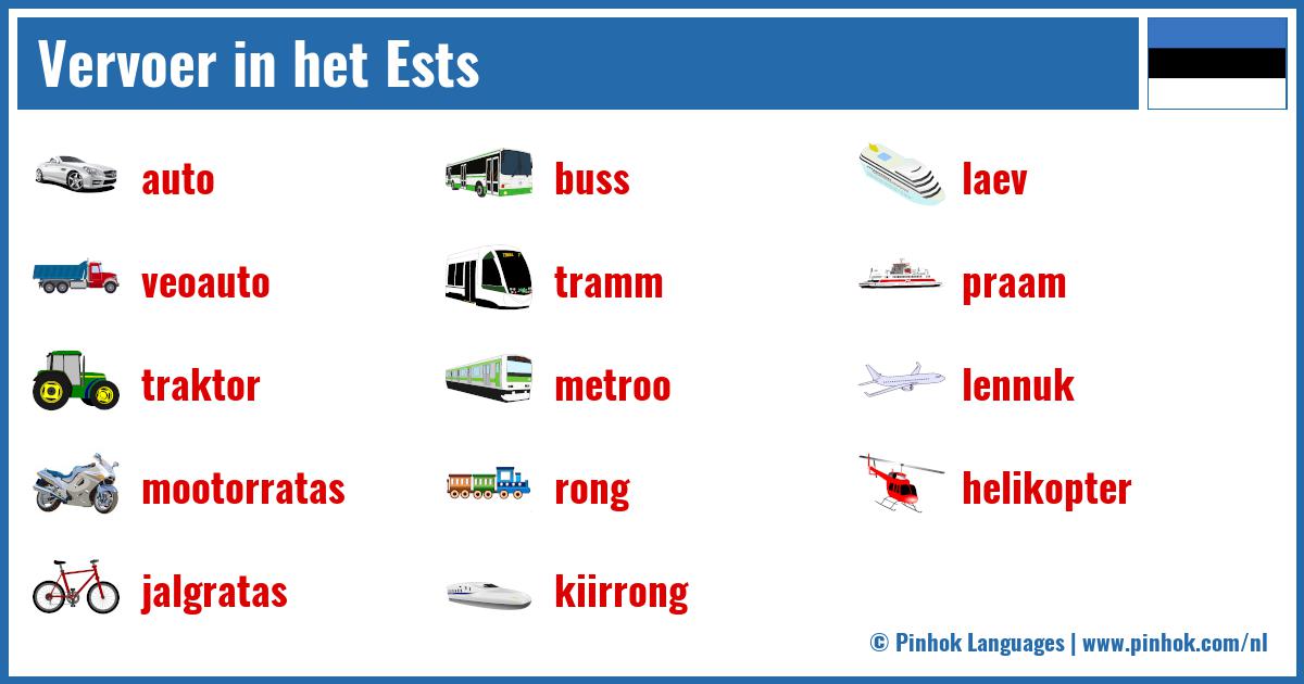 Vervoer in het Ests