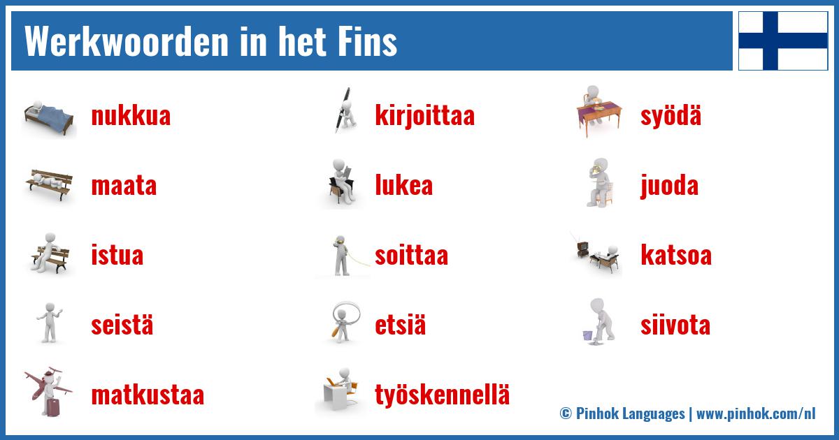Werkwoorden in het Fins