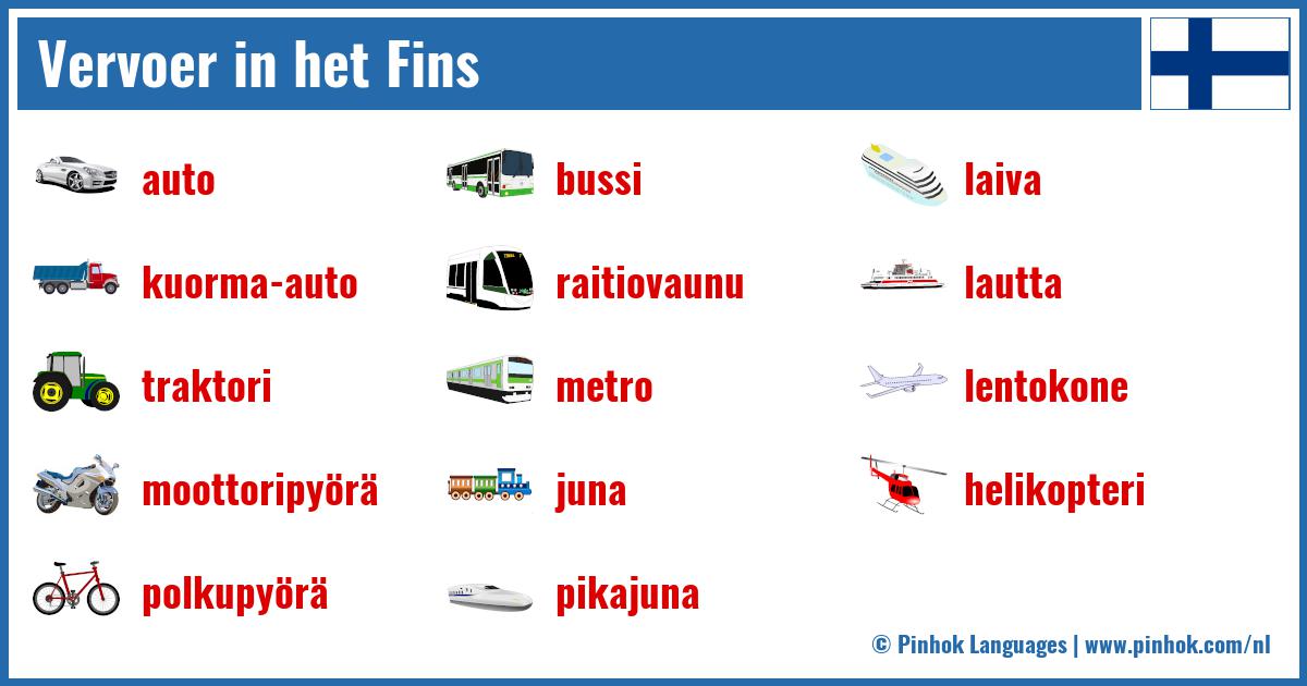 Vervoer in het Fins