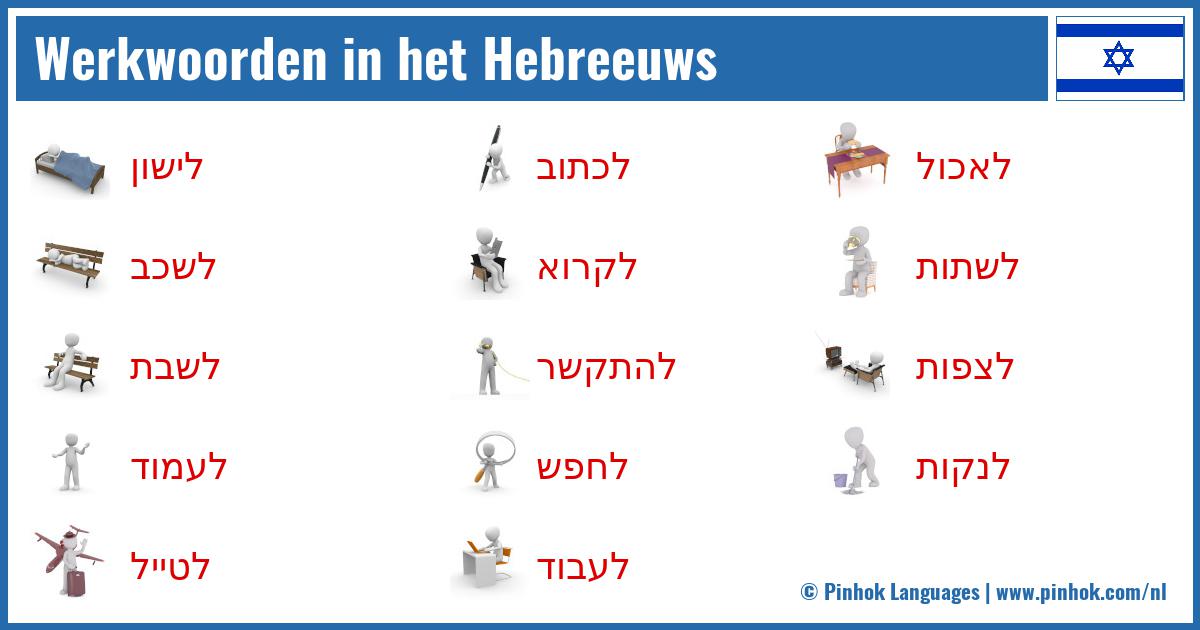 Werkwoorden in het Hebreeuws