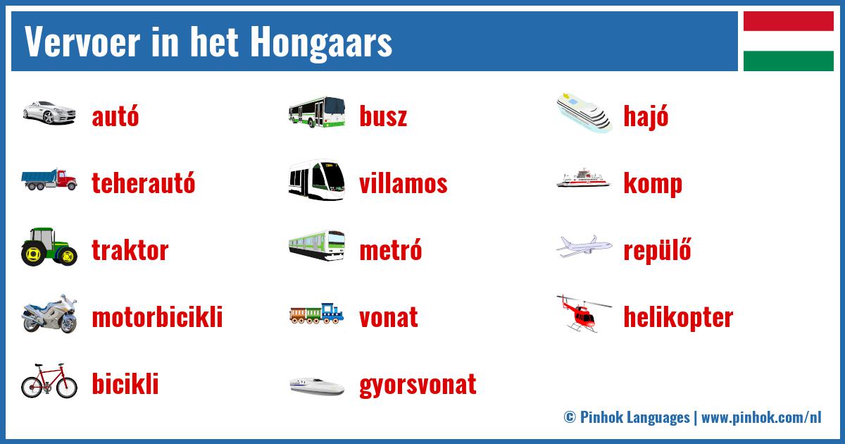 Vervoer in het Hongaars