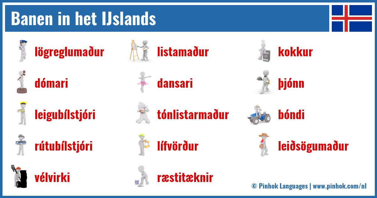 Banen in het IJslands