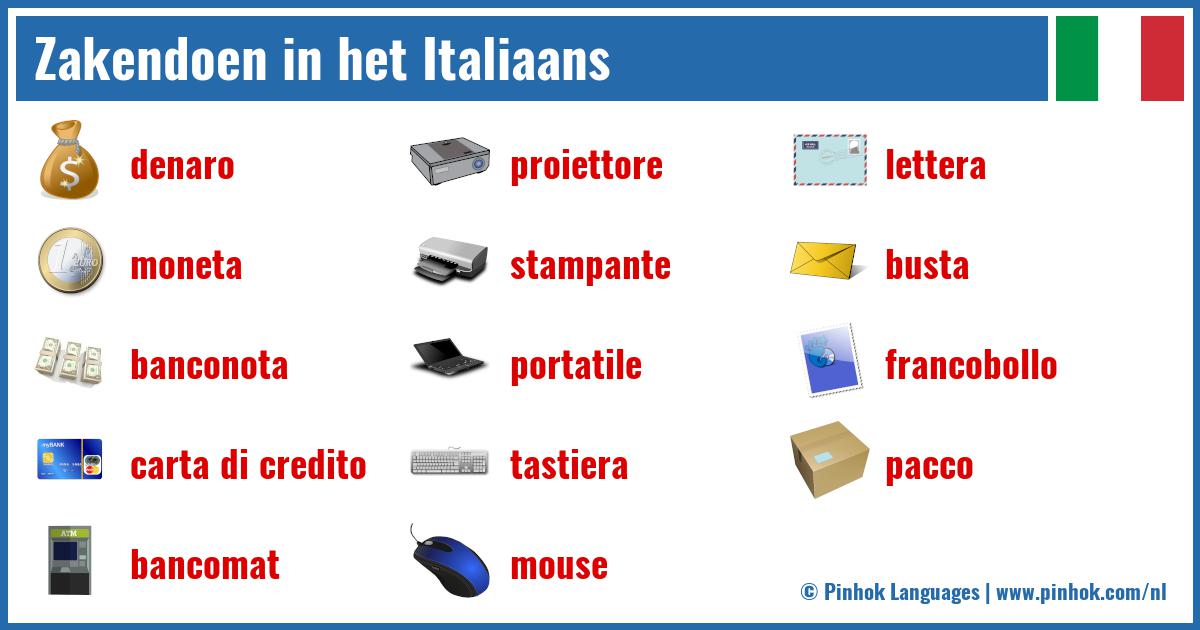 Zakendoen in het Italiaans