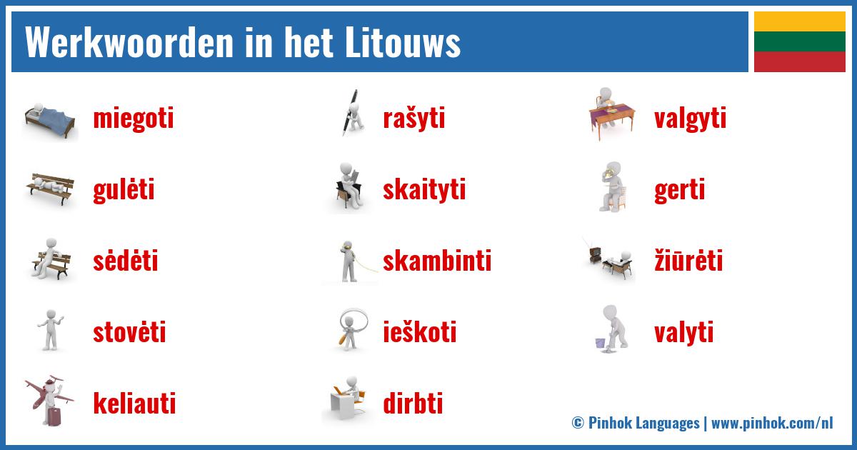 Werkwoorden in het Litouws