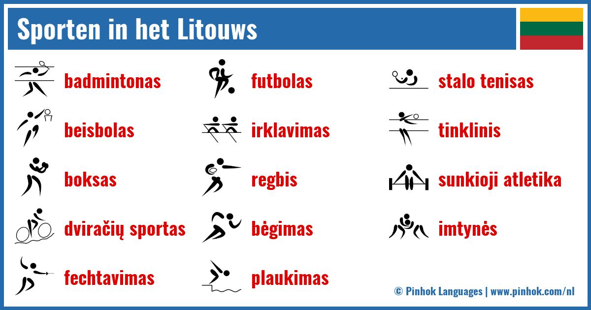 Sporten in het Litouws