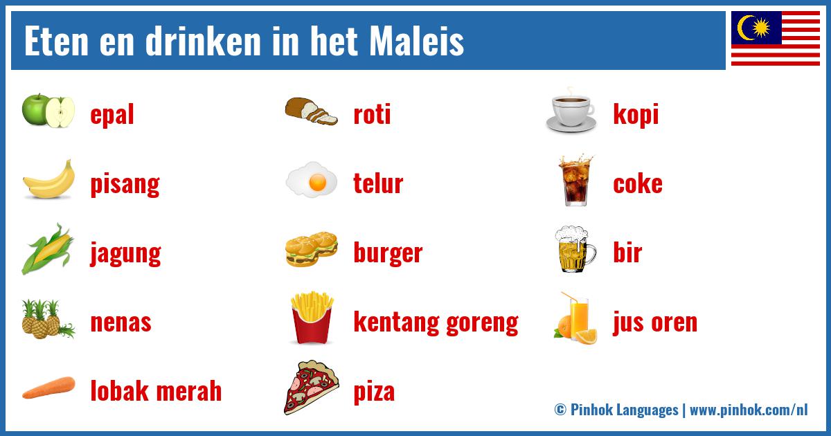 Eten en drinken in het Maleis