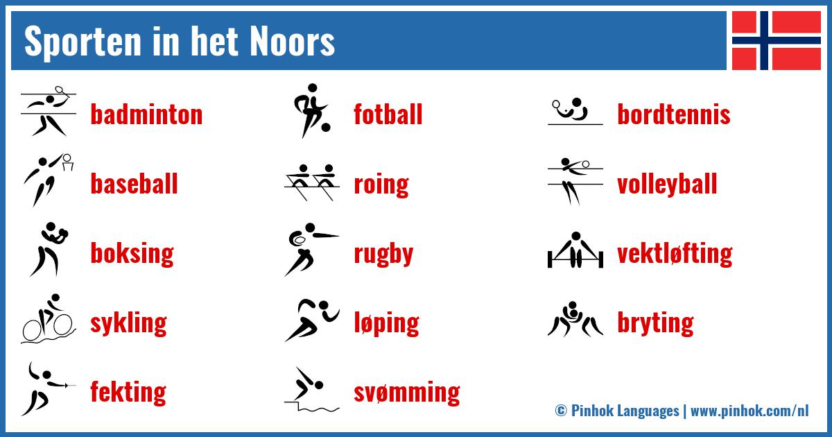 Sporten in het Noors