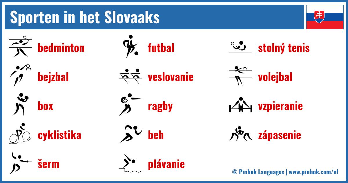 Sporten in het Slovaaks