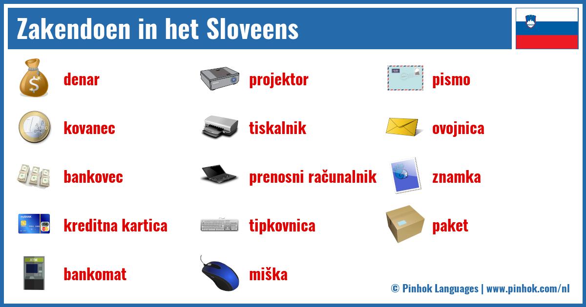 Zakendoen in het Sloveens