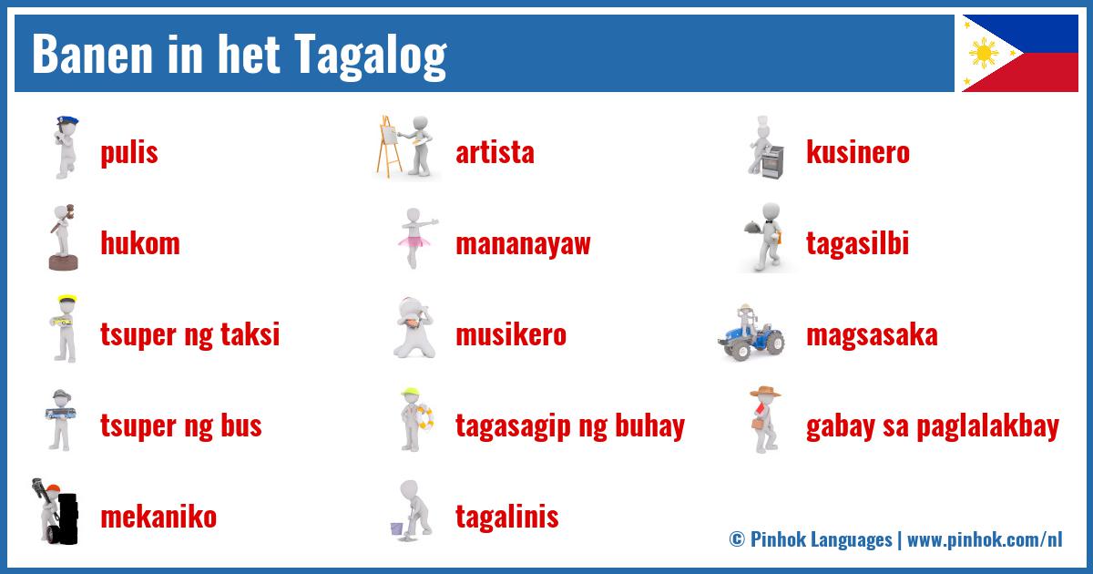 Banen in het Tagalog