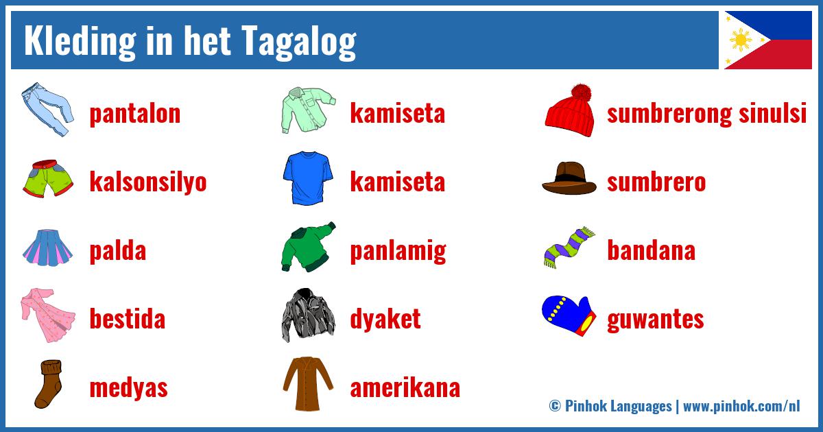 Kleding in het Tagalog
