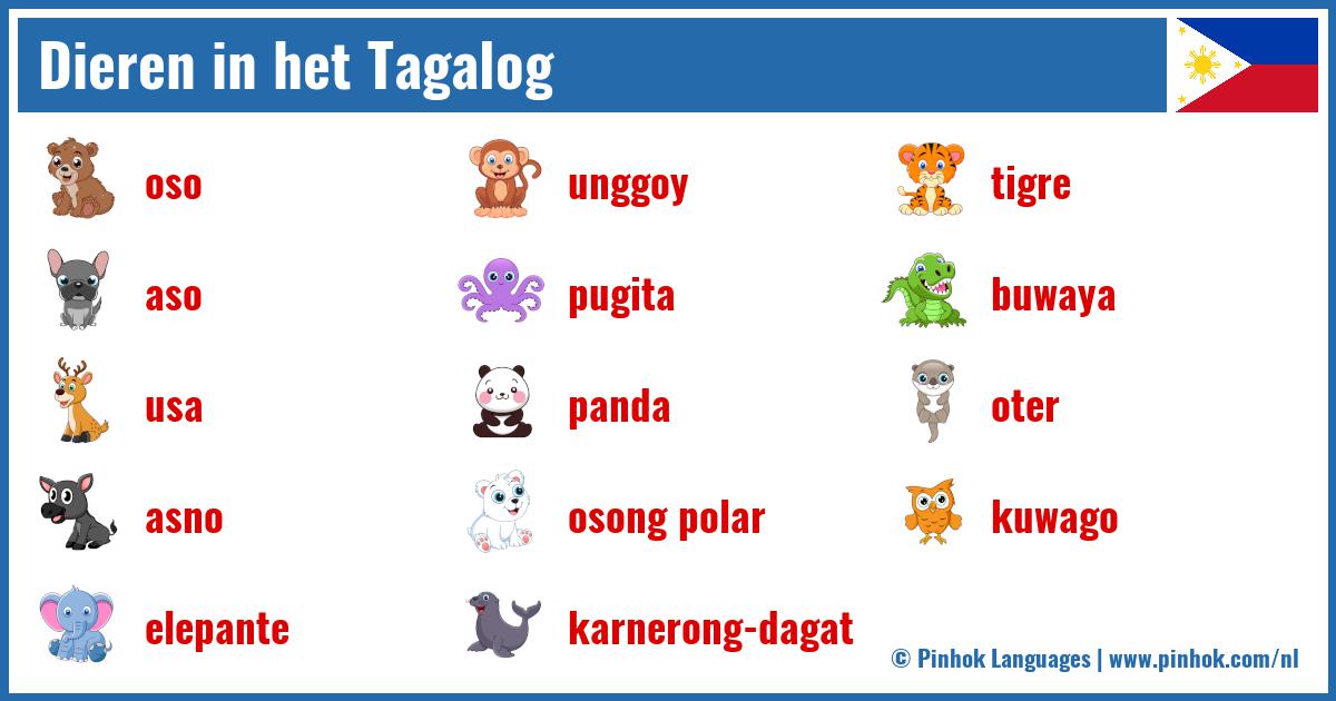Dieren in het Tagalog