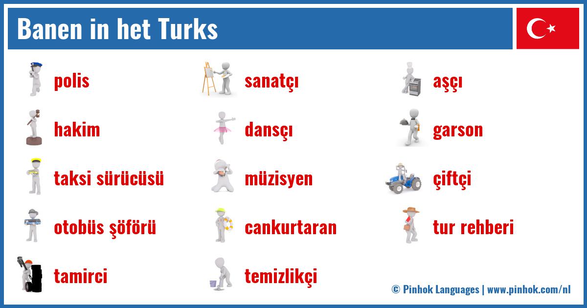 Banen in het Turks