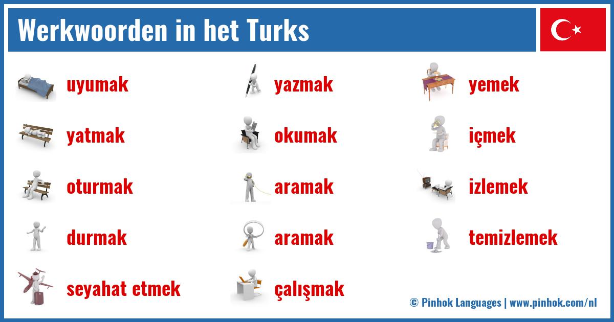Werkwoorden in het Turks