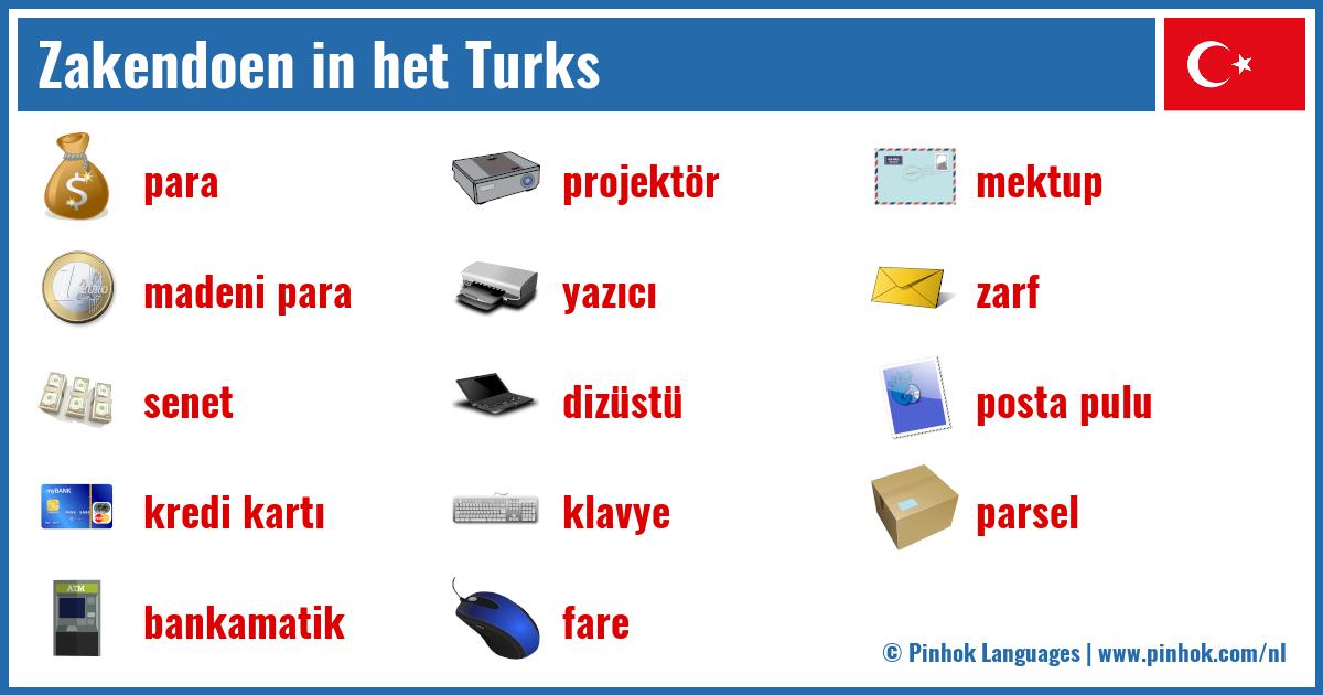 Zakendoen in het Turks