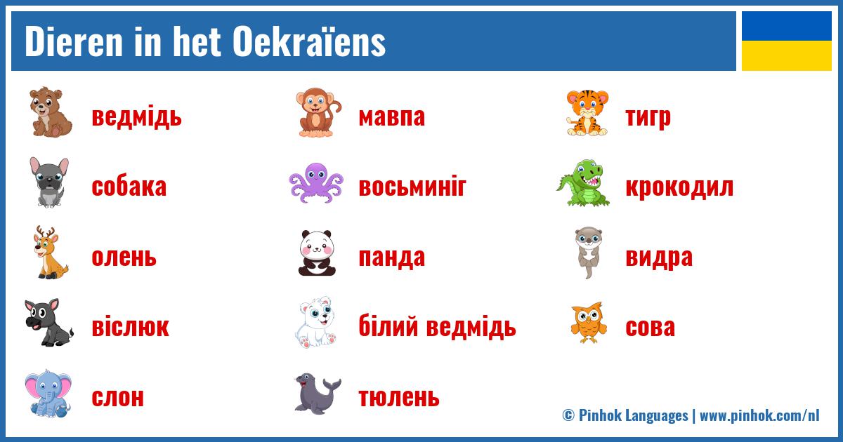Dieren in het Oekraïens