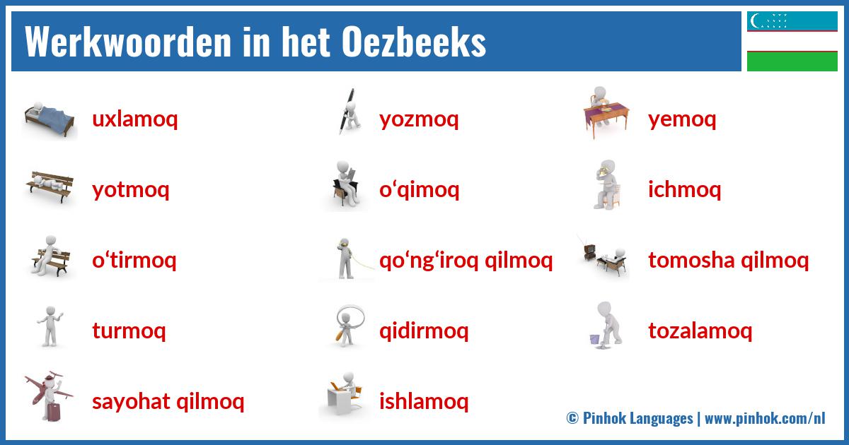 Werkwoorden in het Oezbeeks