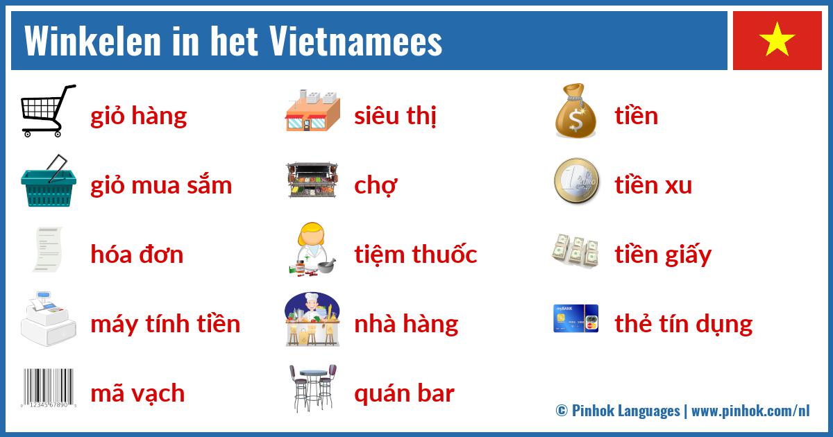 Winkelen in het Vietnamees