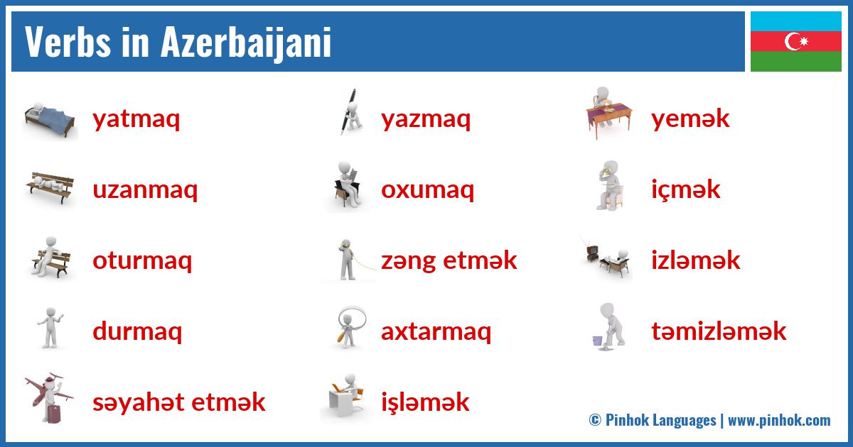 Verbs in Azerbaijani
