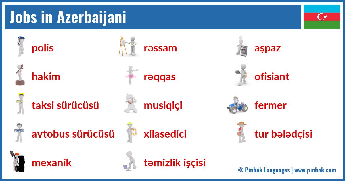 Jobs in Azerbaijani