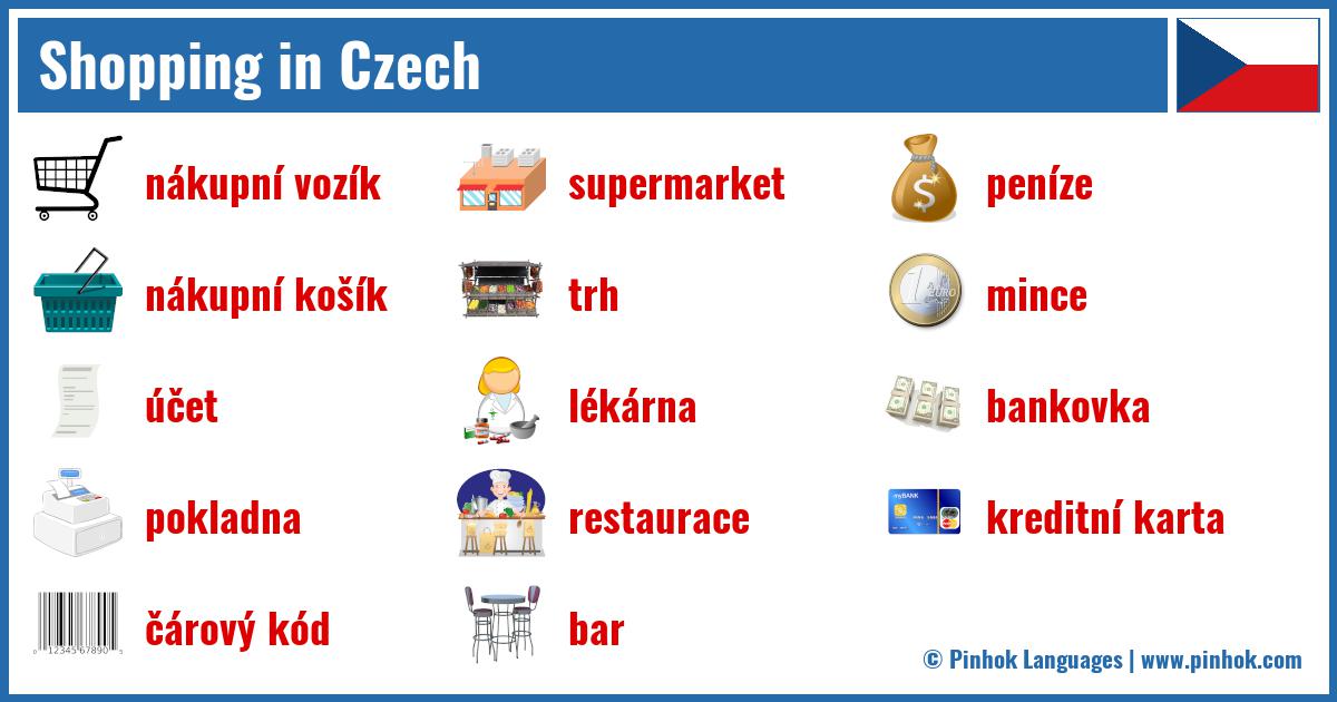 Shopping in Czech