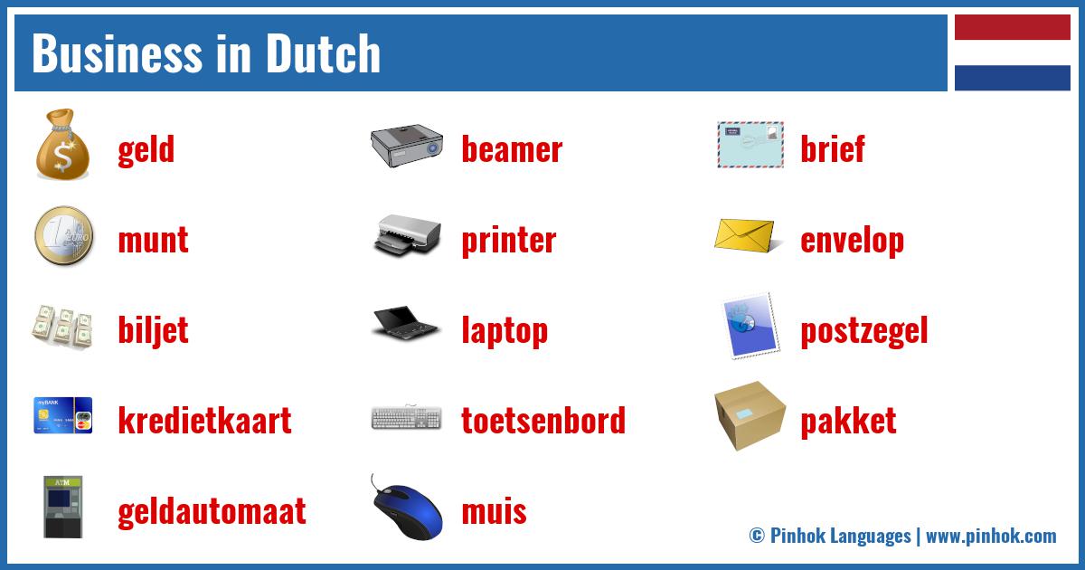 Business in Dutch