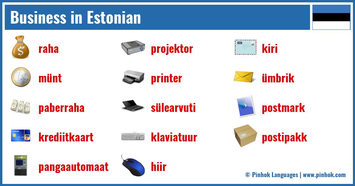 Business in Estonian