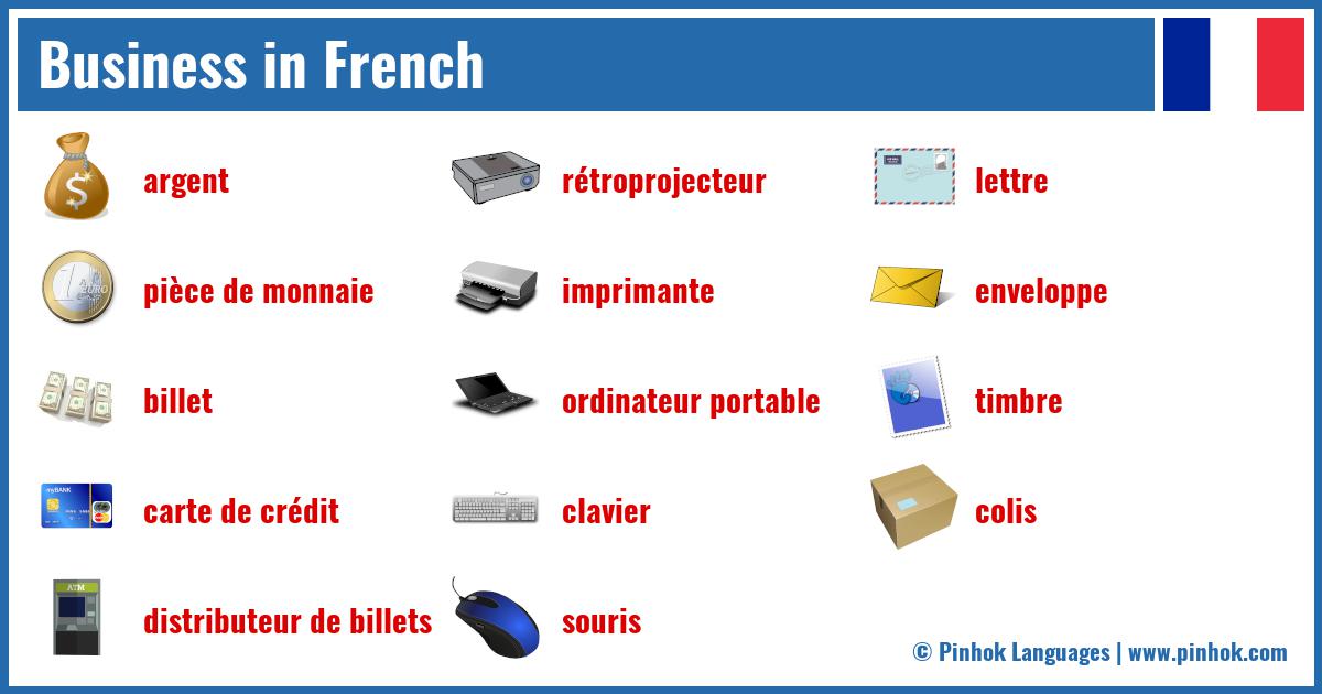 Business in French